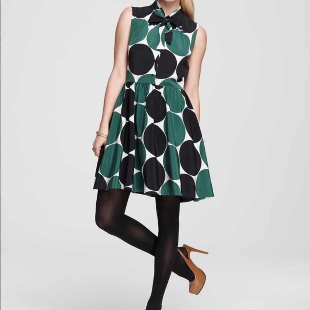Kate Spade Willa Dot Silk Dress